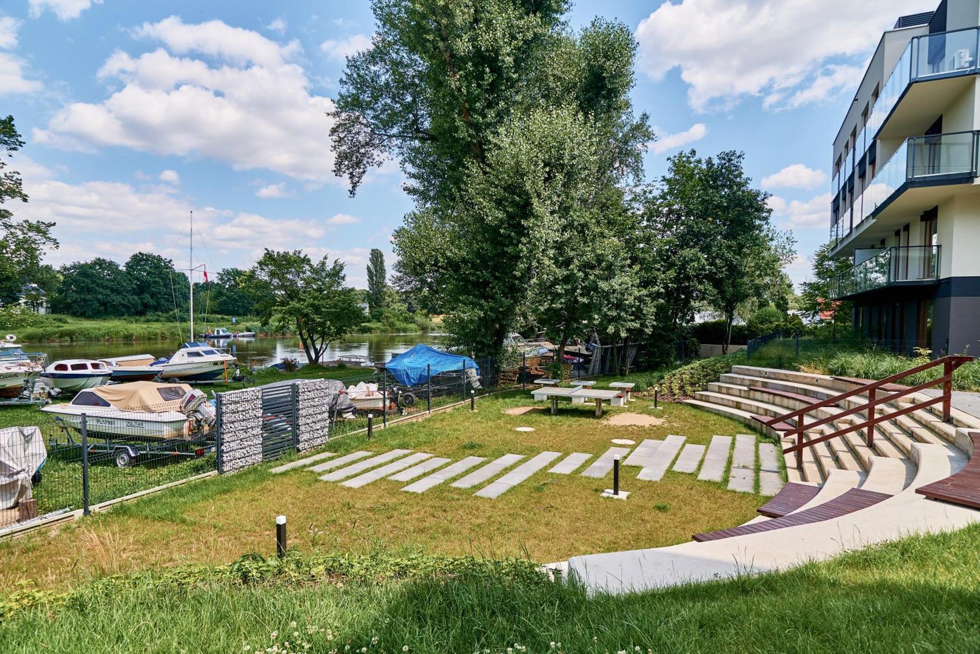 Riverside Apartments Na Grobli By Noclegi Renters Wroclaw Dış mekan fotoğraf
