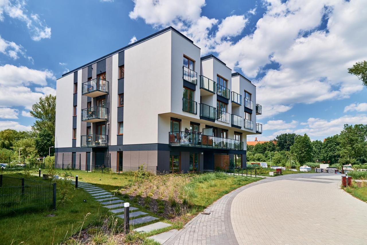 Riverside Apartments Na Grobli By Noclegi Renters Wroclaw Dış mekan fotoğraf