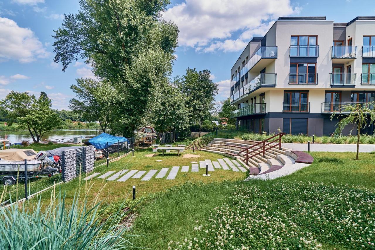 Riverside Apartments Na Grobli By Noclegi Renters Wroclaw Dış mekan fotoğraf